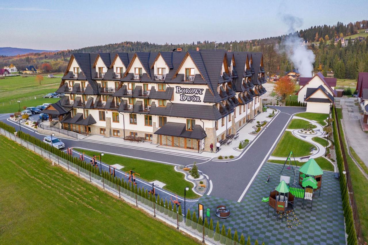 Borowy Dwór- Biznes, Spa&Fun Szaflary Exterior foto